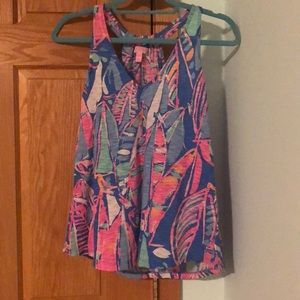 Lilly Pulitzer sailboat tank top